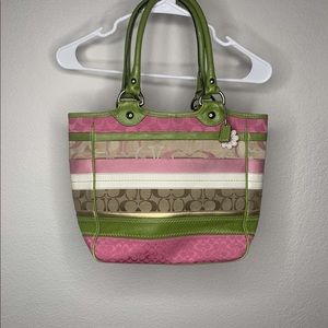 Colorful Coach Purse